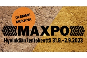 TMT-huoltokori mukana Maxpossa!
