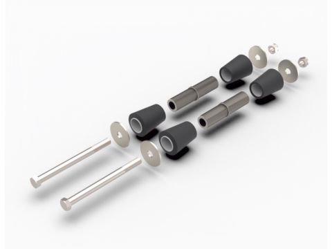 Fixing set for Briab -bushing