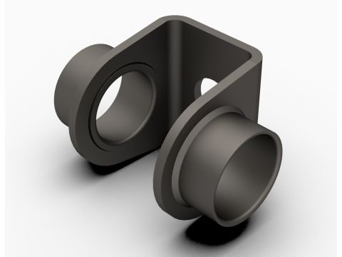 Fixing bracket for Briab bushings