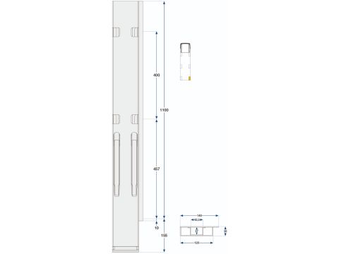 Kinnegrip K20-1000, taka-VK galvano