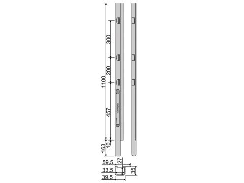 Kinnegrip K20-1200, etu-VK