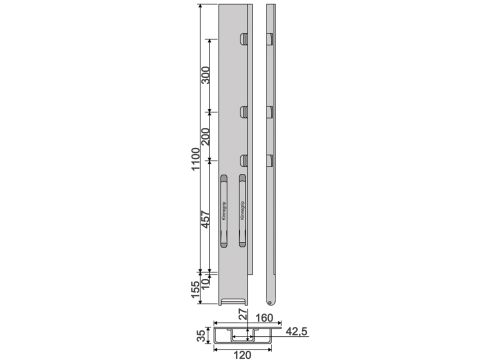 Kinnegrip K20-1200, taka-OK