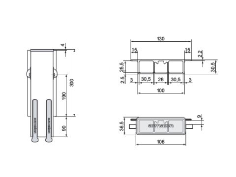 Armaton 4000 XF 300, sivu