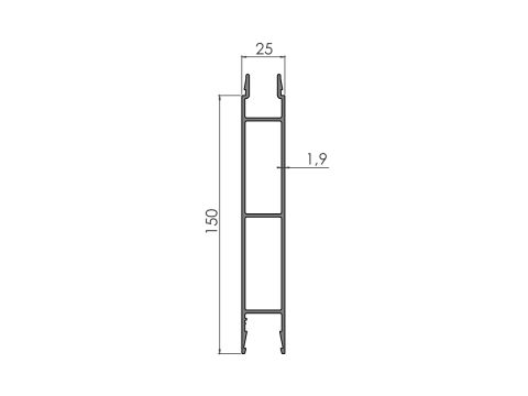 Lämprofil 334227 An 2 / 6,3