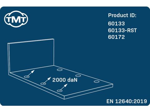 Sticker for load restraint 2000 daN