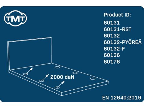 Sidontapistetarra 2000 daN B