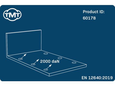 Dekal för surrningsfäste 2000 daN
