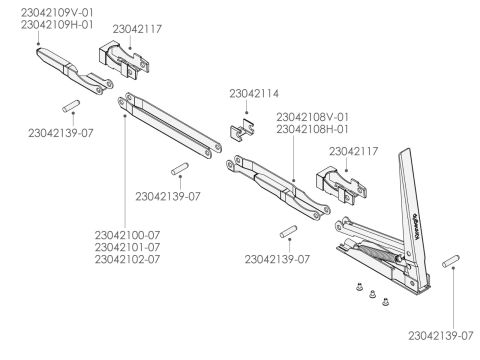 K20 Rule rod right short