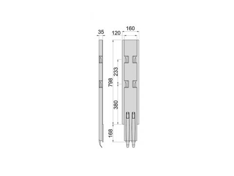 Side Pillar Kinnegrip K5-800/2