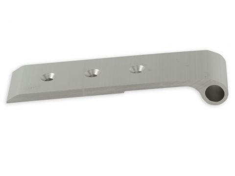 Dropside hinge 220 Al/An,perforated