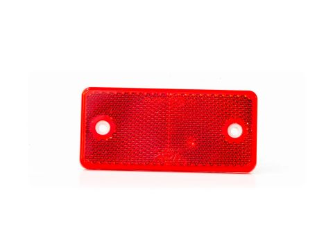 Reflector, red - screw-on