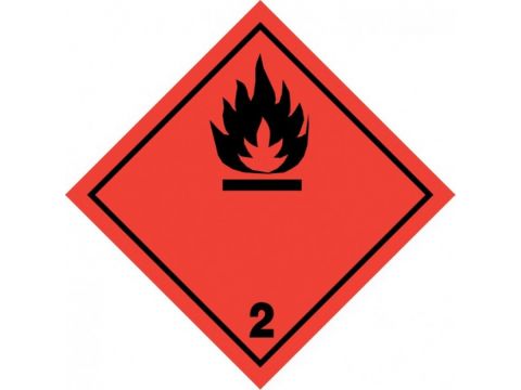 Warning sign 2,1 - 30x30, sticker