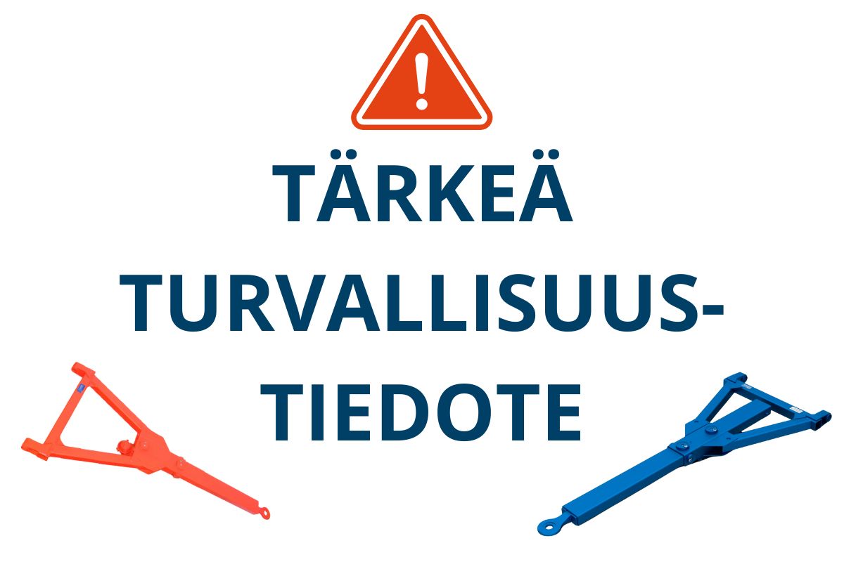 Tärkeä turvallisuustiedote