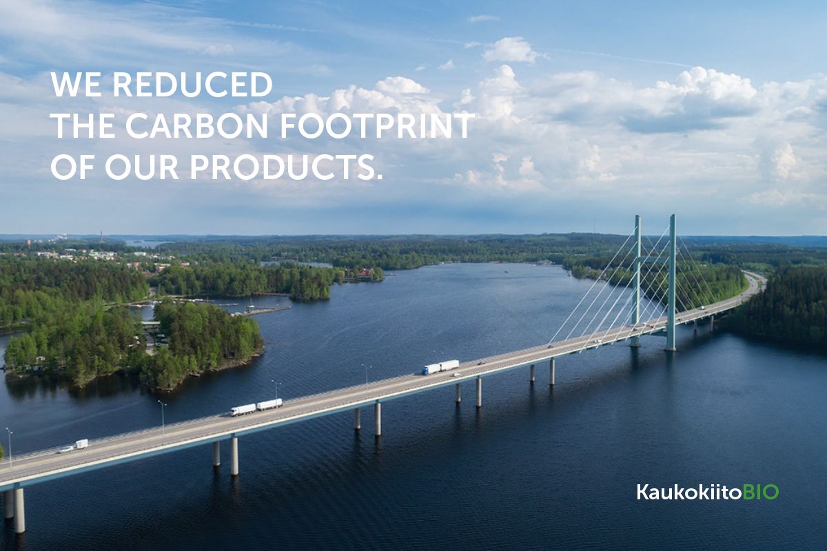 Our products are transported climate-friendly